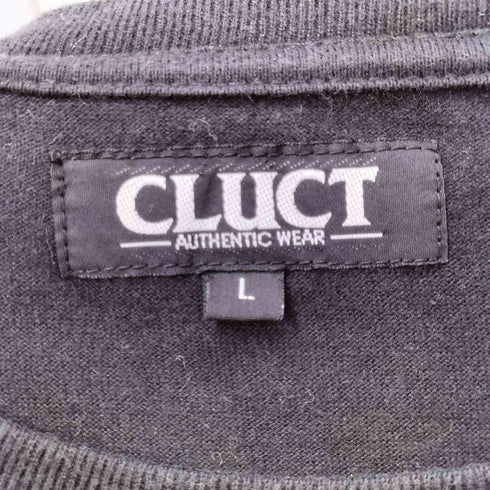 クラクト CLUCT バックプリント クルーネックTシャツ メンズ JPN:L