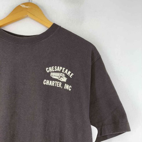 ウエアハウス WAREHOUSE DOUBLE WORKS フロントプリント クルーネック Tシャツ メンズ JPN:L