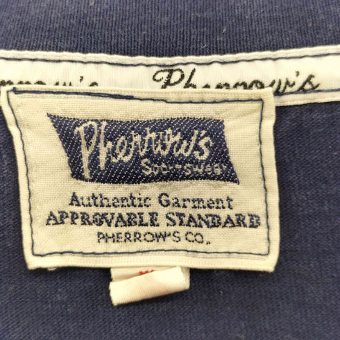 フェローズ PHERROWS キーネック ポケットTシャツ メンズ JPN:XL