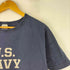 バズリクソンズ BUZZ RICKSONS U.S.NAVY プリントクルーネックTシャツ シテンシル MADE IN USA メンズ JPN:XL