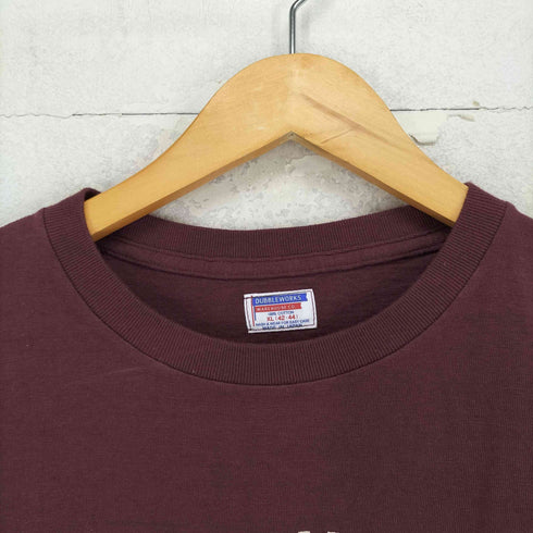ウエアハウス WAREHOUSE DOUBLE WORKS プリント クルーネック Tシャツ BANNA BRAVES メンズ JPN:XL