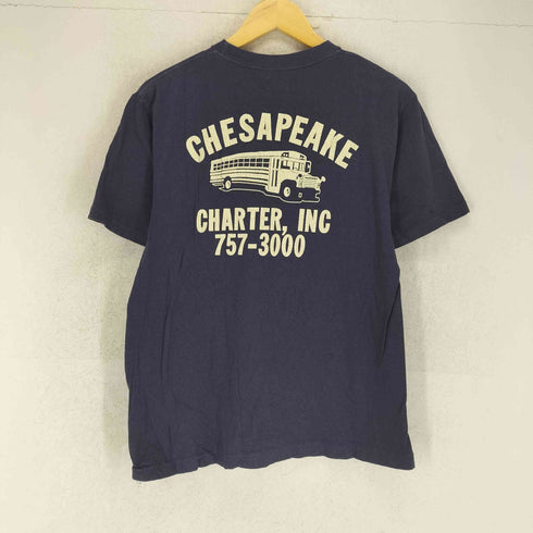 ウエアハウス WAREHOUSE DOUBLE WORKS フロントプリント クルーネック Tシャツ メンズ JPN:L