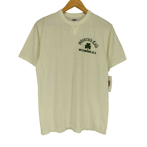 ウエアハウス WAREHOUSE DOUBLE WORKS プリント ヘンリーネック Tシャツ メンズ JPN:L
