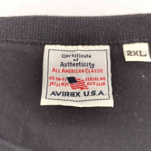 アヴィレックス AVIREX FATIGUE TEE ファティーグTシャツ ビッグザイス メンズ 2XL