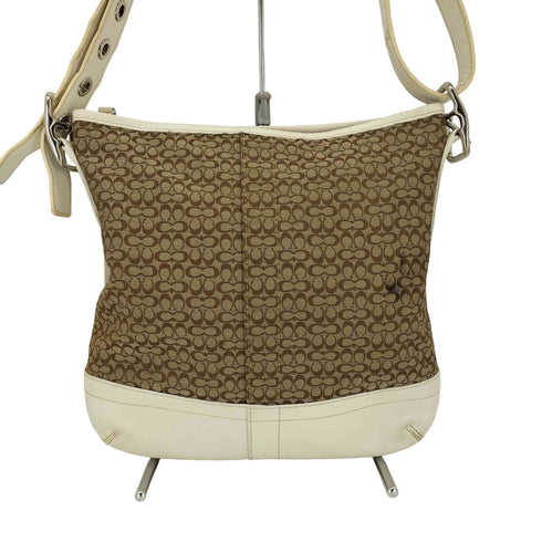 コーチ COACH シグネチャー ショルダーバッグ signature shoulder bag レディース