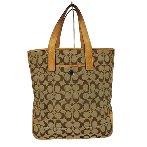 コーチ COACH シグネチャー トートバッグ ハンドバッグ signature totebag handbag レディース