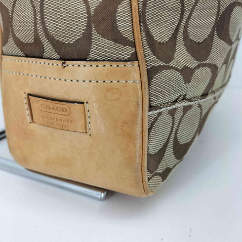 コーチ COACH シグネチャー トートバッグ ハンドバッグ signature totebag handbag レディース