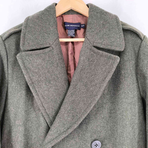 クラブモナコ CLUB MONACO マリンボタン ウールチェスターコート メンズ JPN:S