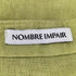 ノンブルアンペール NOMBRE IMPAIR リネン キャンバス ドルマン ブラウス レディース FREE