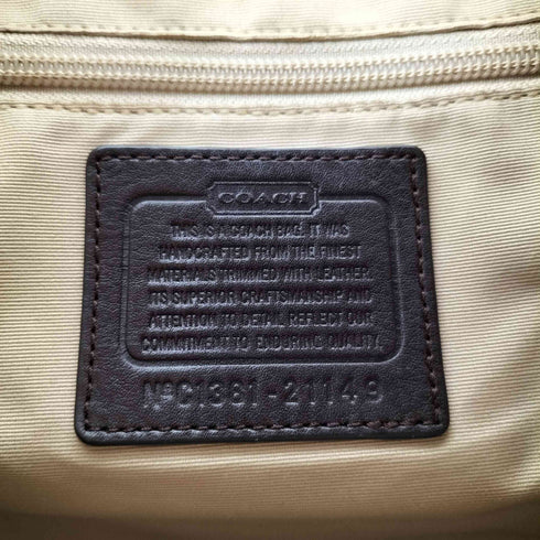コーチ COACH シグネチャー ショルダーバッグ signature shoulderbag レディース