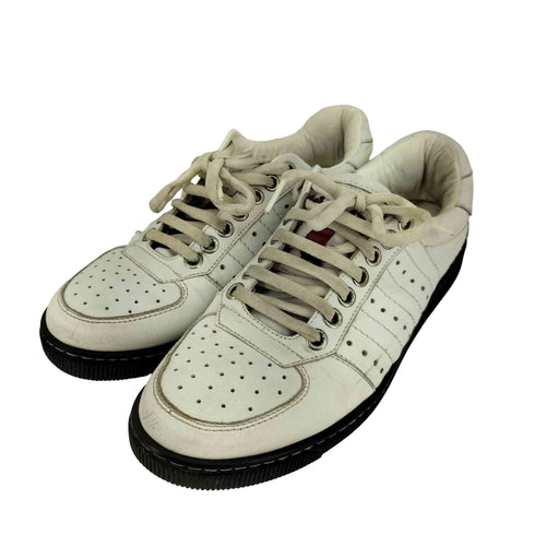 ディースクエアード DSQUARED2 レザーローカットスニーカー メンズ EUR:42