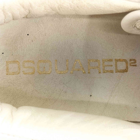 ディースクエアード DSQUARED2 レザーローカットスニーカー メンズ EUR:42