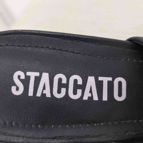 スタッカート STACCATO オープントゥ ヒールパンプス レディース JPN:22