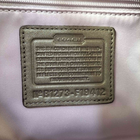 コーチ COACH シグネチャー ステッチ 2way ショルダーバッグ signature stitch 2way shoulder bag レディース