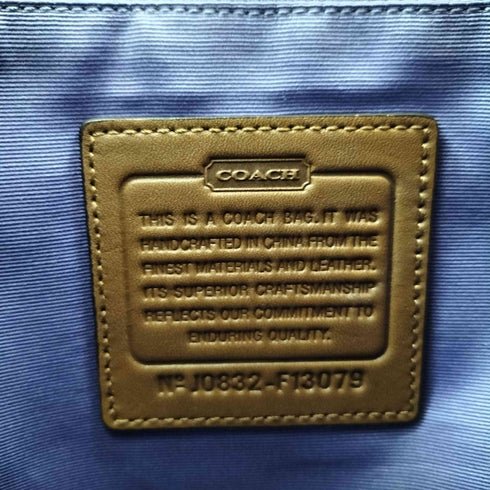 コーチ COACH シグネチャー ショルダーバッグ signature shoulderbag レディース