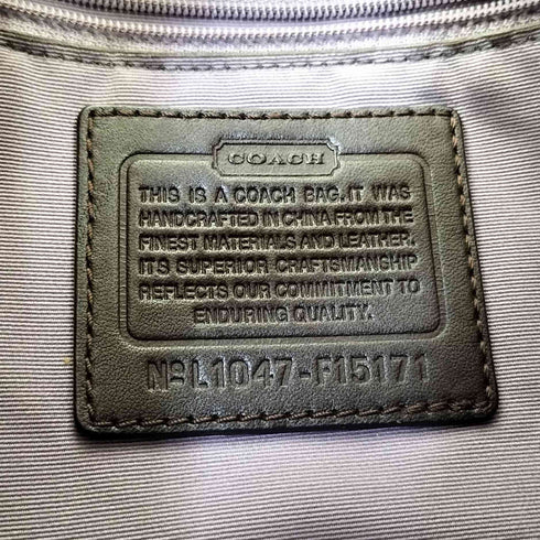 コーチ COACH シグネチャー ショルダーバッグ signature shoulderbag レディース