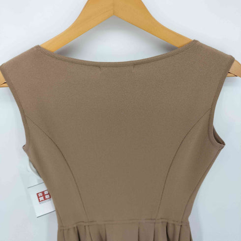 ルネ Rene アセテート ナイロン ニット ノースリーブ ワンピース レディース JPN:36