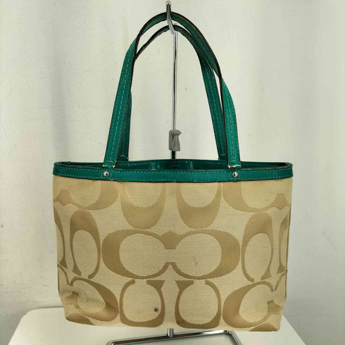 コーチ COACH シグネチャー ハンドバッグ signature handbag レディース