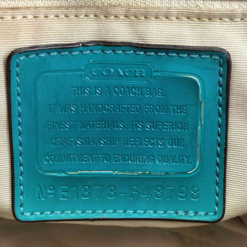 コーチ COACH シグネチャー ハンドバッグ signature handbag レディース