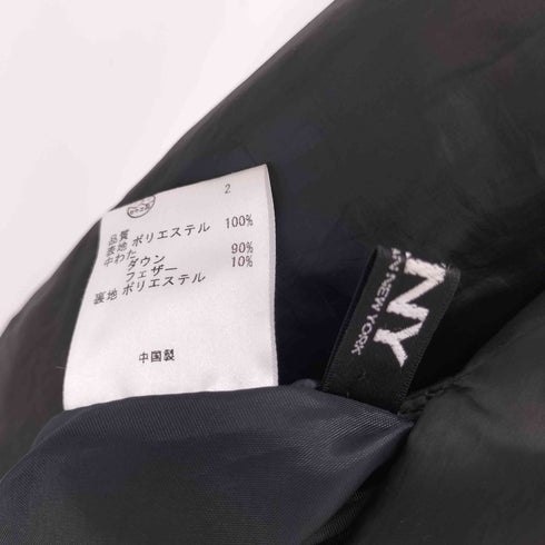 ダナキャランニューヨーク DKNY ライナー付き ボタン ダウンジャケット レディース US:4