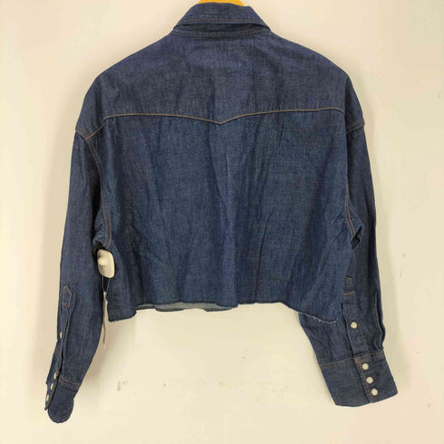 ラングラー Wrangler ショート シャツ デニム ジャケット レディース FREE