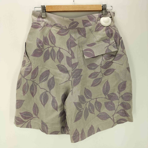 ベッドフォード BED J.W. FORD 22SS JACQUARD HALF TROUSERS ジャガード ハーフトラウザーズ ベルテッドショーツ メンズ JPN:0