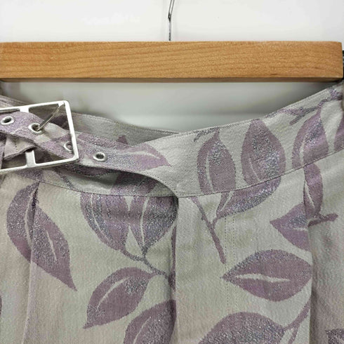 ベッドフォード BED J.W. FORD 22SS JACQUARD HALF TROUSERS ジャガード ハーフトラウザーズ ベルテッドショーツ メンズ JPN:0
