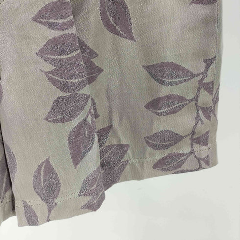 ベッドフォード BED J.W. FORD 22SS JACQUARD HALF TROUSERS ジャガード ハーフトラウザーズ ベルテッドショーツ メンズ JPN:0