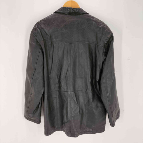 moda italiana モーダ イタリアーナ LAMB LEATHER ラムレザージャケット メンズ M