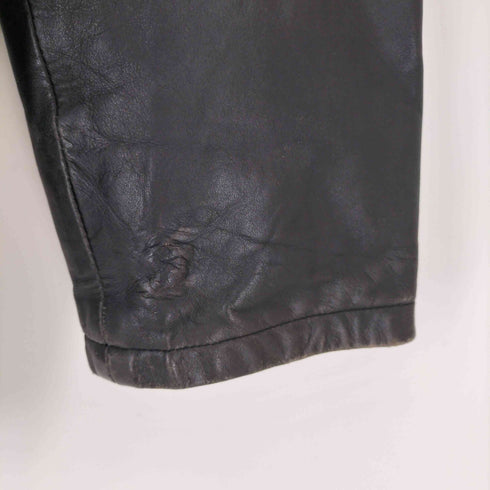 moda italiana モーダ イタリアーナ LAMB LEATHER ラムレザージャケット メンズ M