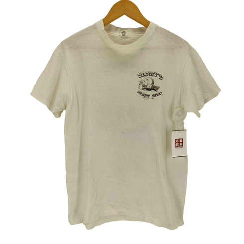 ヘインズ Hanes オレンジタグ Beefy-T シングルステッチ 両面プリント Tシャツ メンズ JPN:L