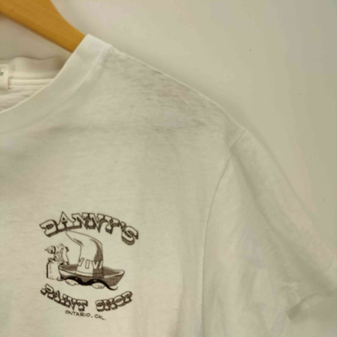 ヘインズ Hanes オレンジタグ Beefy-T シングルステッチ 両面プリント Tシャツ メンズ JPN:L