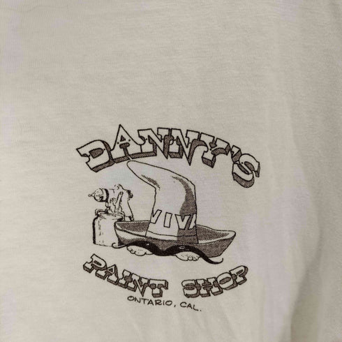 ヘインズ Hanes オレンジタグ Beefy-T シングルステッチ 両面プリント Tシャツ メンズ JPN:L