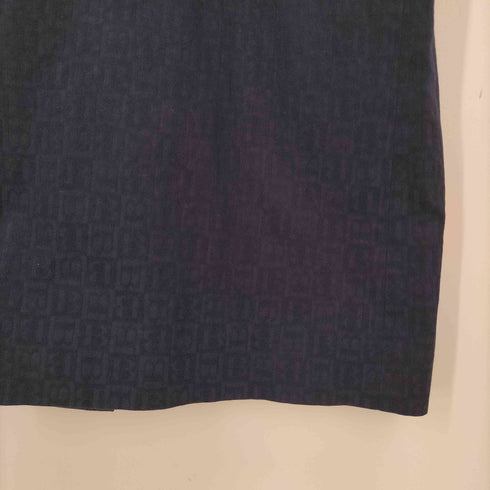 バーバリーロンドン BURBERRY LONDON B LOGO 総柄 S/S シャツ ワンピース レディース EUR:40