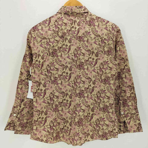 ブルックスブラザーズ BROOKS BROTHERS フローラル コットン シルク L/S シャツ レディース US:4