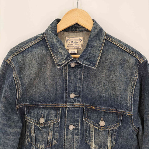 ポロラルフローレン POLO RALPH LAUREN 3rdモデル デニム トラッカージャケット メンズ import:M