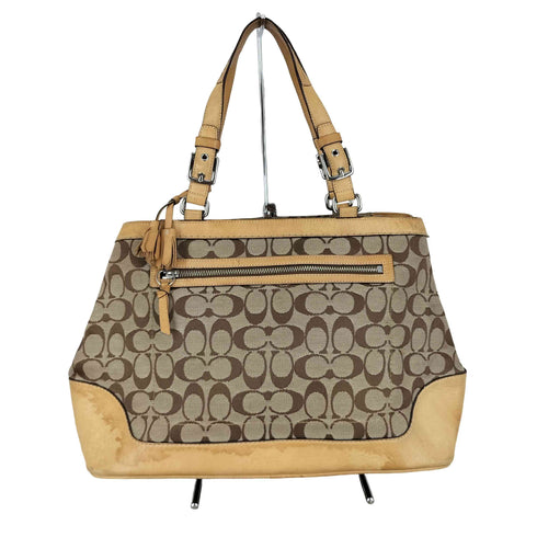 コーチ COACH シグネチャー ハンドバッグ signature handbag レディース
