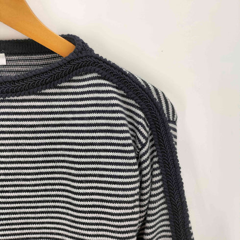 マックスマーラ MAX MARA タッセル ボーダー ボートネックニット レディース