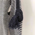 マックスマーラ MAX MARA タッセル ボーダー ボートネックニット レディース