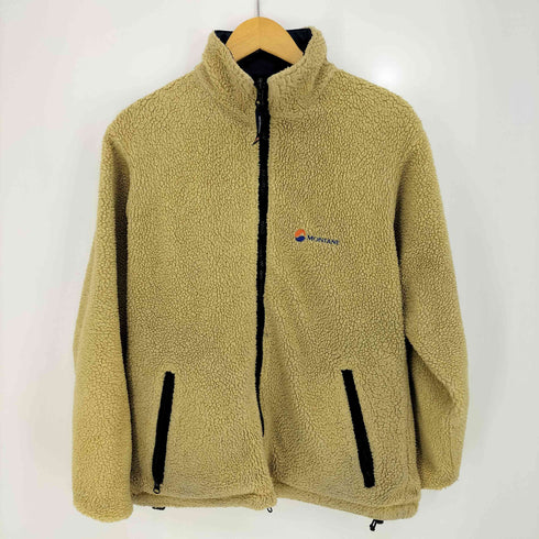 MONTANE PRETEX ロゴ刺繍 リバーシブル ダブルジップ フリースジャケット メンズ import:S