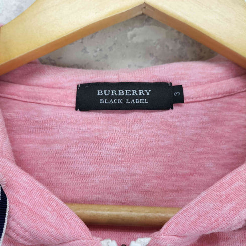 バーバリーブラックレーベル BURBERRY BLACK LABEL ホースロゴ刺繍 ジップアップパーカー レディース JPN:3