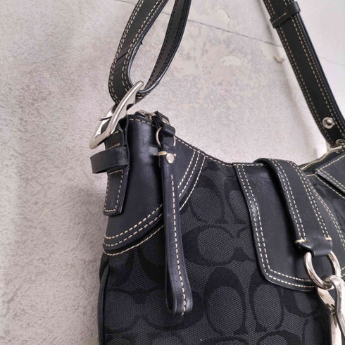 コーチ COACH シグネチャー ターンロック ショルダーバッグ signature turnrock shoulderbag レディース