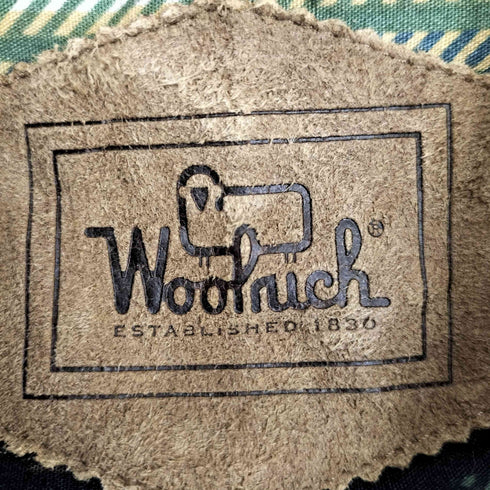 ウールリッチ WOOLRICH 80s~90s 裏地ペイズリー柄 襟切替 ハンティングジャケット レディース import:S