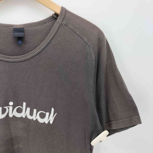 ノンネイティブ nonnative INDIVIDUAL フロント プリント クルーネック S/S Tシャツ メンズ JPN:L