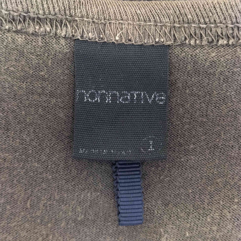 ノンネイティブ nonnative INDIVIDUAL フロント プリント クルーネック S/S Tシャツ メンズ JPN:L