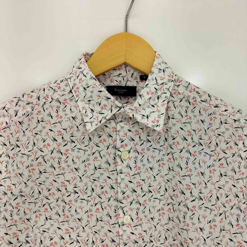 ポールスミス Paul Smith 小花 総柄プリント コットン 半袖シャツ メンズ import:S