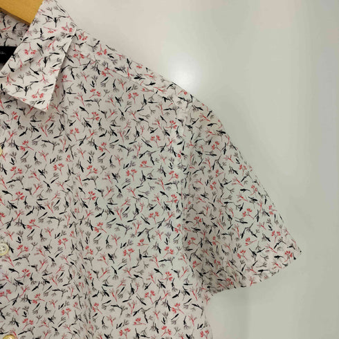 ポールスミス Paul Smith 小花 総柄プリント コットン 半袖シャツ メンズ import:S