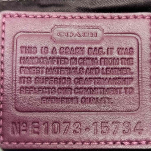 コーチ COACH パテント マギー ワンショルダーバッグ patent Maggie oneshoulder bag レディース