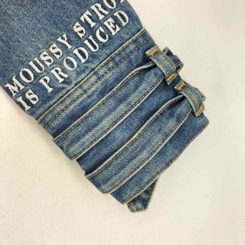 マウジー moussy ベルトデザイン デニム ジャケット レディース JPN:1
