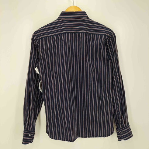 リーツテイラーザズー REATS TAILOR ZAZOUS ストライプ L/S ボタンダウン シャツ メンズ UK:36